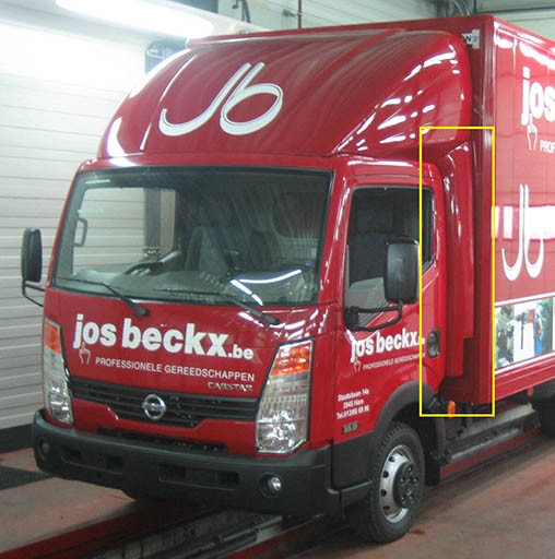 Zijfenderset voor Nissan Cabstar / NT400