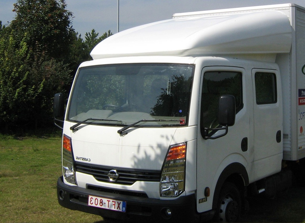 3D Spoiler voor Nissan Cabstar / NT400 Dubbele Cabine | Hoogte 77cm