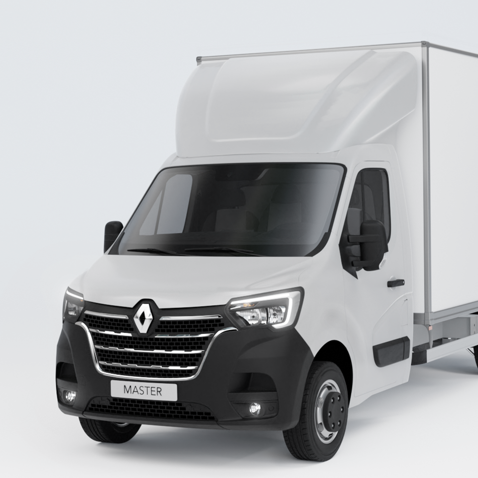 3D SPOILER VOOR RENAULT MASTER & OPEL MOVANO 2010+ | Hoogte 85cm