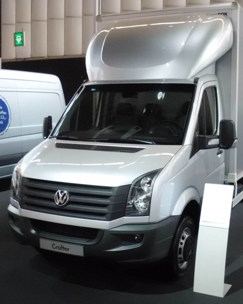 3D Spoiler voor Volkswagen Crafter 2006-2017 | Hoogte 83cm