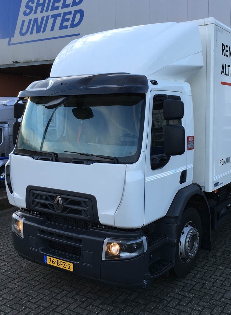 3D Regelbare Spoiler voor Renault D-Serie 2.3 / Premium / Volvo FE Dagcabine | 70-90cm