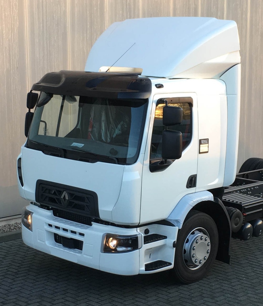 3D Regelbare Spoiler voor Renault D-Serie 2.3 / Premium / Volvo FE Slaapcabine | 70-90cm