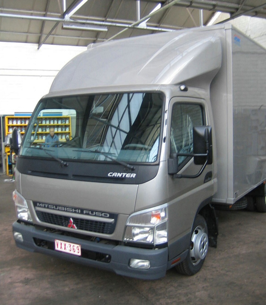 3D Spoiler voor Mitsubishi Canter Fuso Comfort 2003+ | Hoogte 70cm