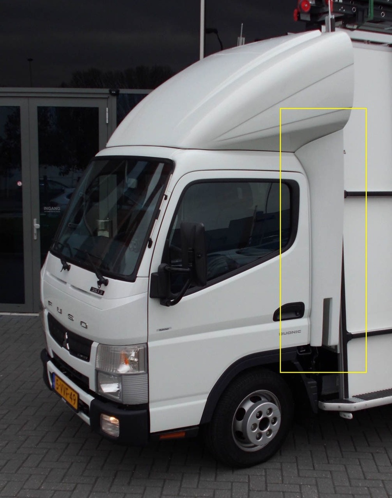 ZIJFENDERSET voor Mitsubishi Fuso Canter 2003+