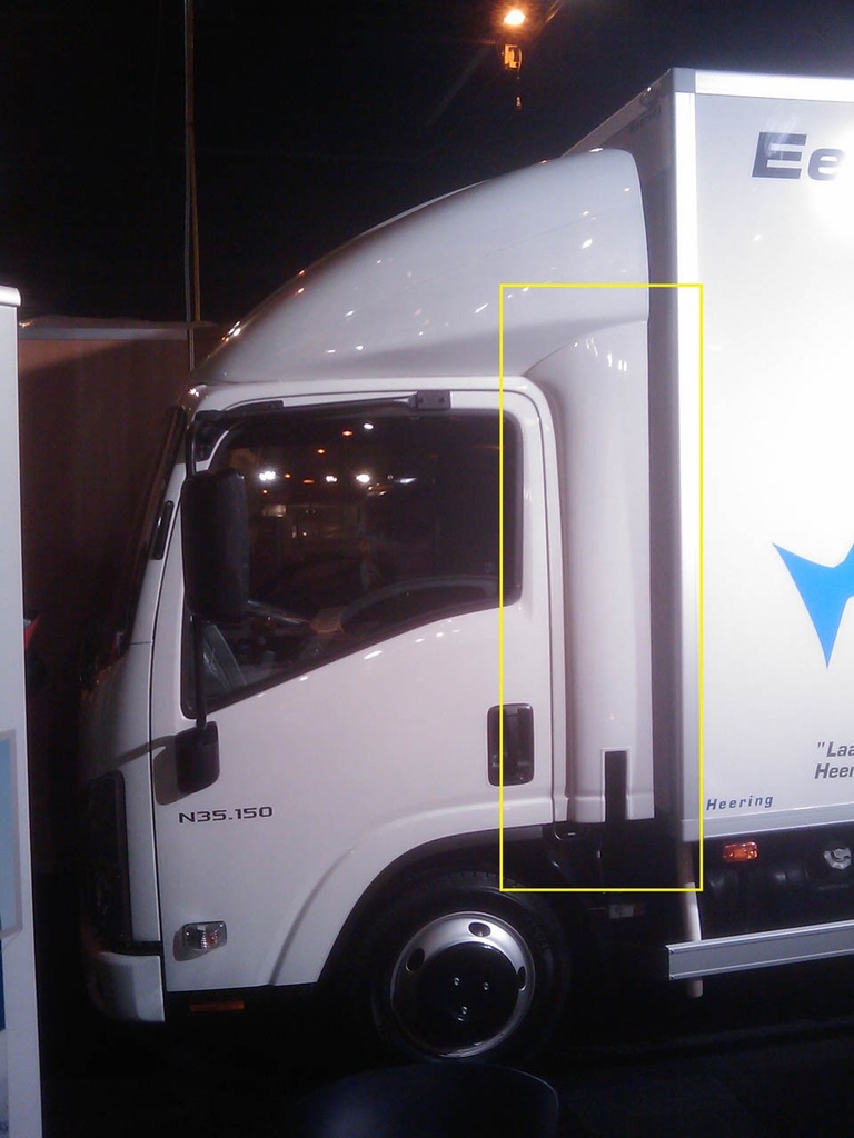 Zijfenderset voor Isuzu NLR 2008+