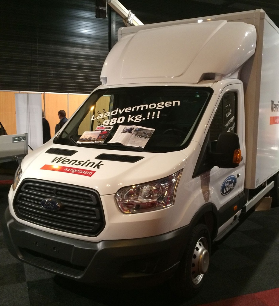 3D Spoiler for Ford Transit 2014+ | Height 62cm