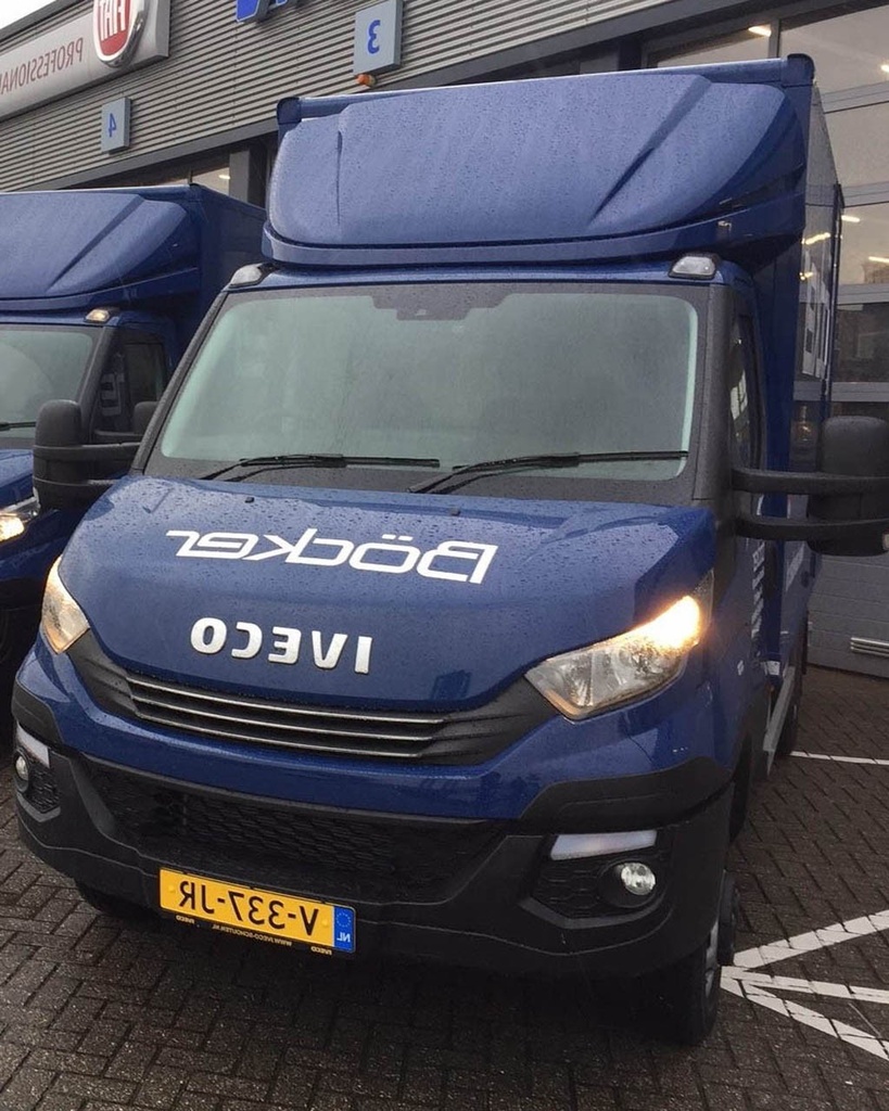 3D Regelbare Spoiler voor Iveco Daily 2014+ | Hoogte 57-70cm