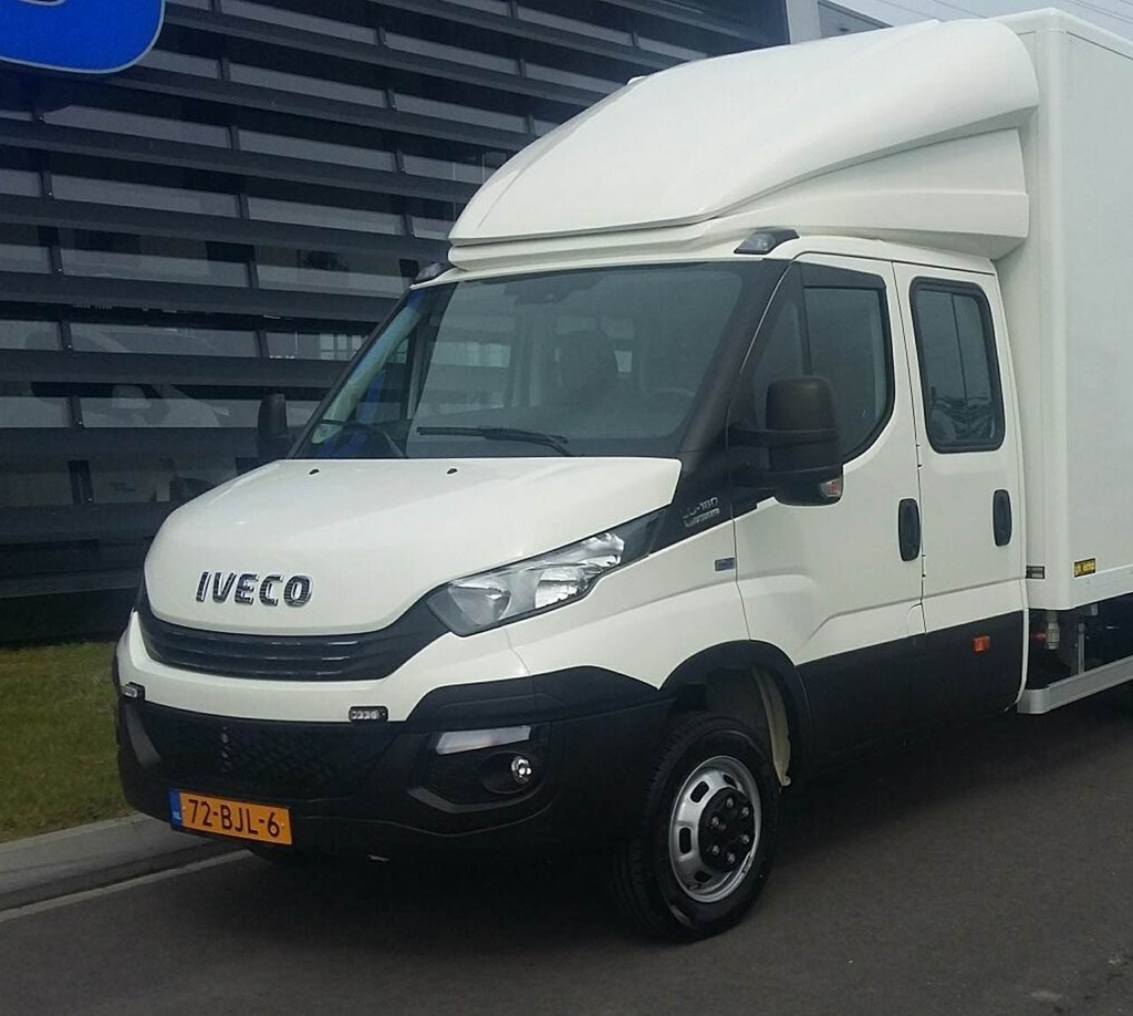 3D Adjustable Spoiler for Iveco Daily Double Cab 2014+ | Height 70-90cm