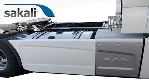 Sideskirts voor MAN TGX XXL Euro 6 | Wielbasis 3600mm