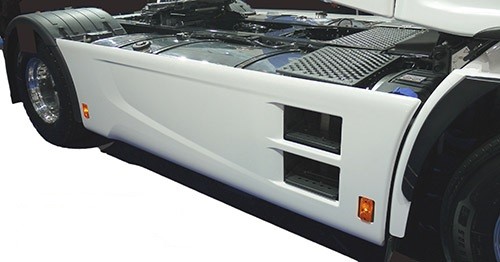 Sideskirts voor Iveco Stralis Hi-Way | Wielbasis 3800mm