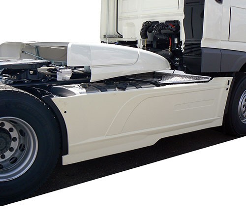 Sideskirts voor DAF XF106 Facelift | Wielbasis 3800mm