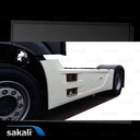 Sideskirts for Mercedes Actros MP4 | Wheelbase 3850mm | Small Tank | Ad Blue