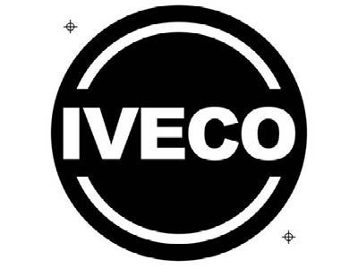 Round Hub Cap Logo for Iveco | Ø 70mm