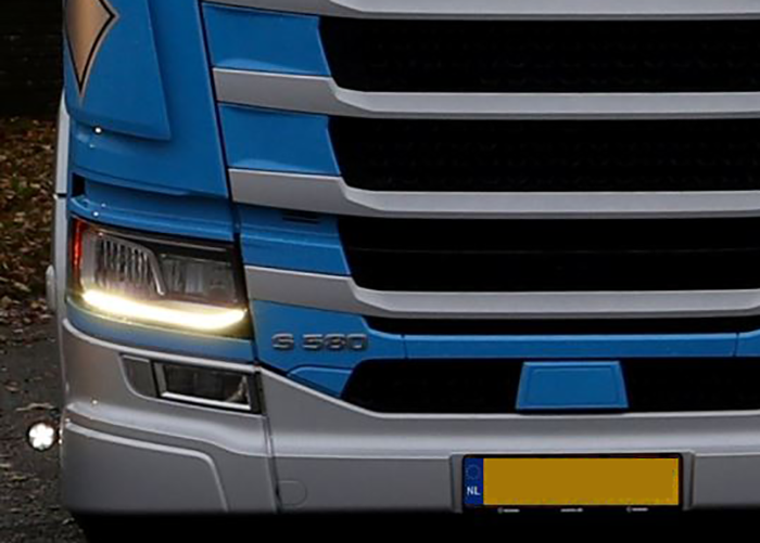 DUO LED Positielicht + Flitser voor DRL Scania R&S NextGen