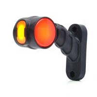 3-Color LED Side Marker Light 135mm | Neon Look | Left