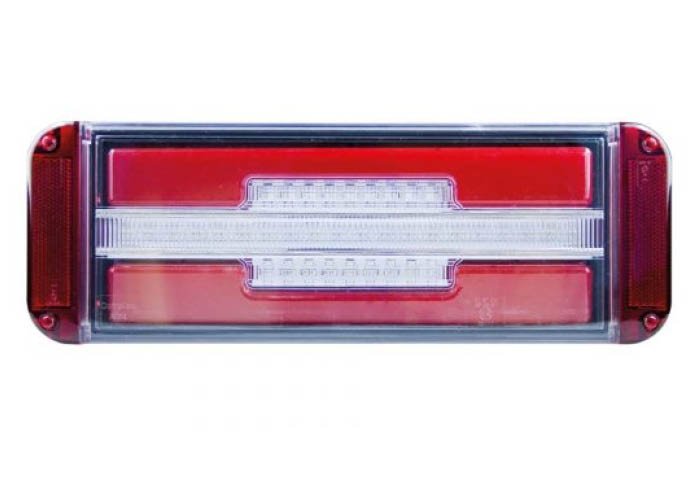 3-Kamer LED Achterlicht 12/24V | Rechts