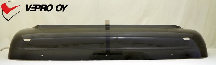 Acrylic Screen for Sunvisor Mercedes Actros MP1 - Flat Roof