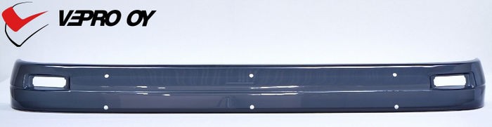Plexi voor Zonneklep Scania 4 & R-Serie tot 2013 Normal/Highline met Lampgaten voor 2 Markeerlichten