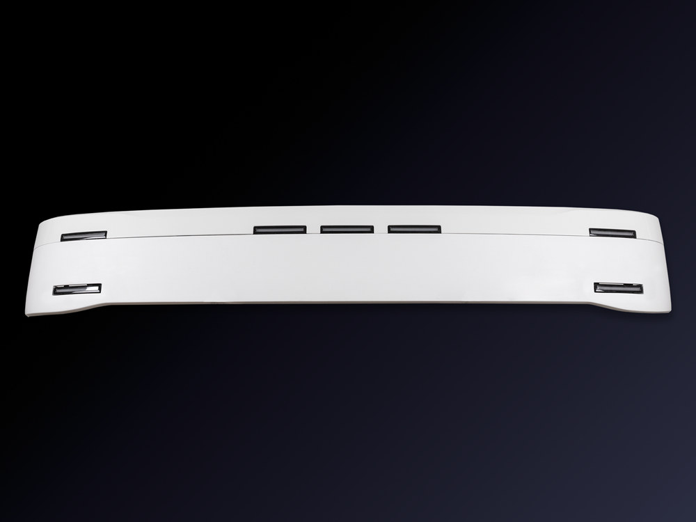 XL Sunvisor 'ODIN' for Scania NextGen 2017+ | 2 Lightholes | Height 35cm