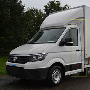 ZIJFENDERSET VOOR VOLKSWAGEN CRAFTER & MAN TGE 2017+