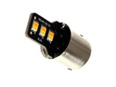 BA15s Dual Color LED Lampen 24V Oranje / Xenon Wit | Set van 2 stuks