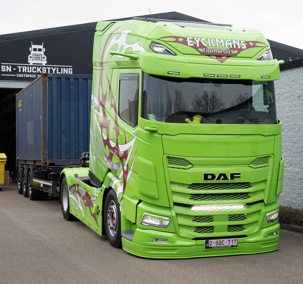 Polyester Bumperspoiler voor DAF NGD 2021+