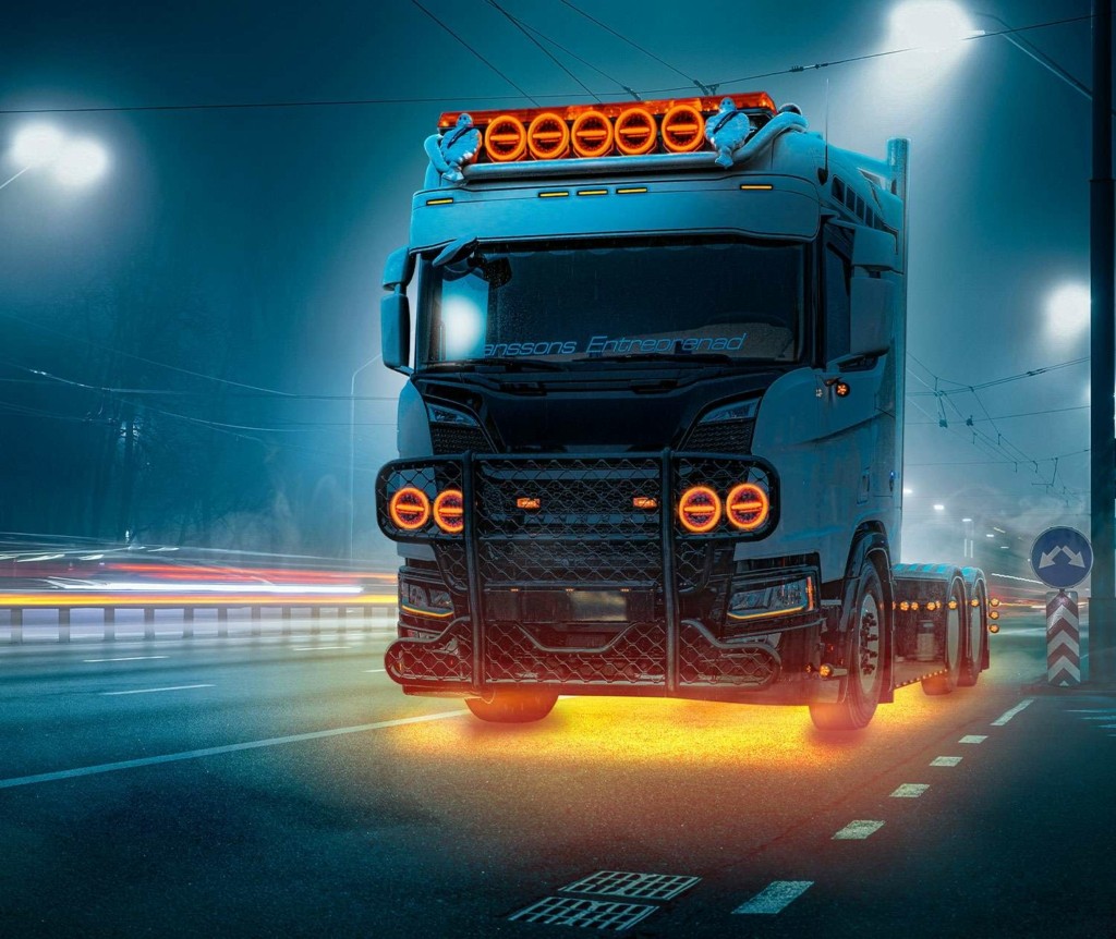 Unity Underglow 281mm - Oranje LEDs