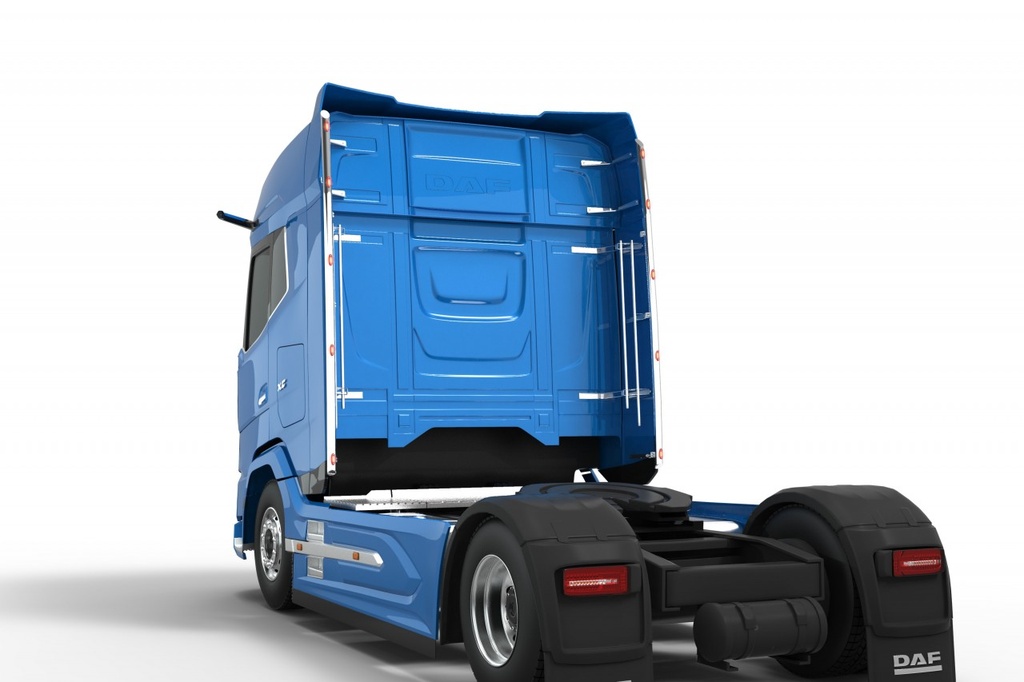 Stainless Steel Light Strips for Side Spoilers DAF XG/XG+