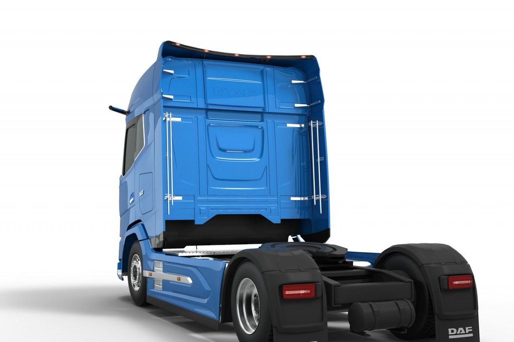 RVS Lichtstrip voor Dakspoiler DAF XG/XG+ | Zwart