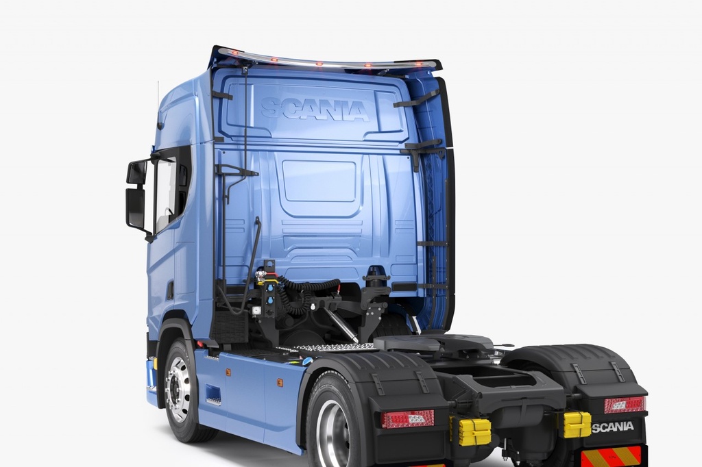 Stainless Steel Light Strip for Roof Spoiler Scania NextGen