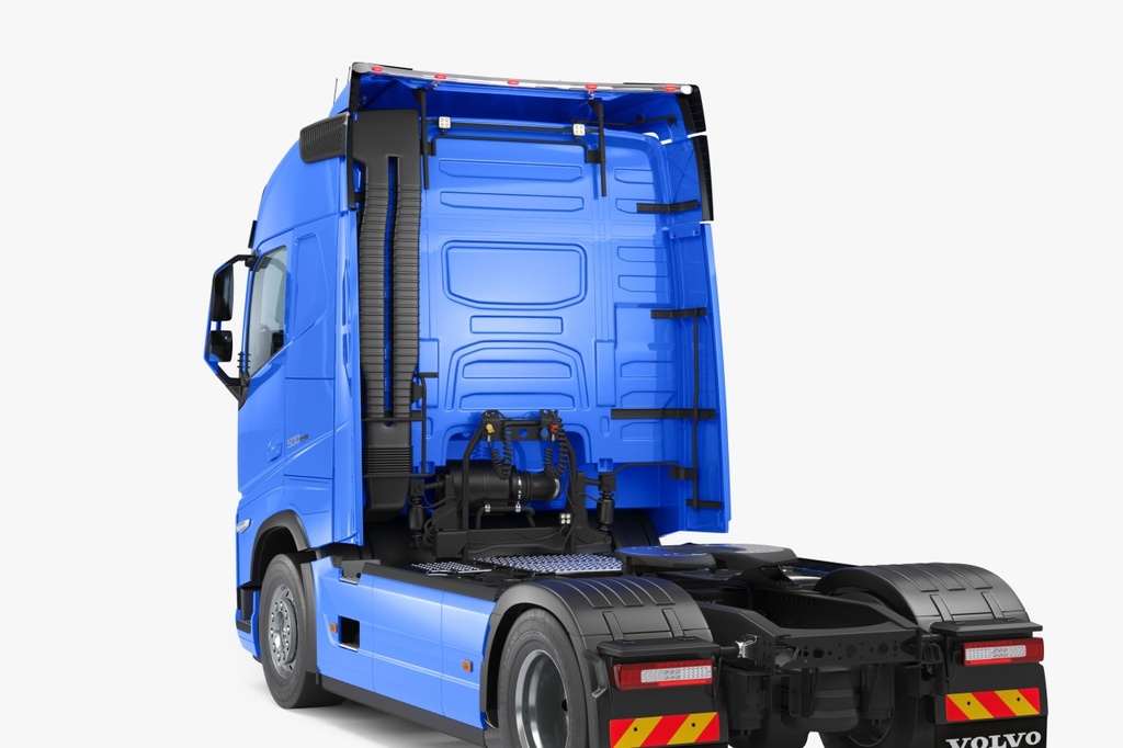 RVS Lichtstrip voor Dakspoiler Volvo FH4B & Aero