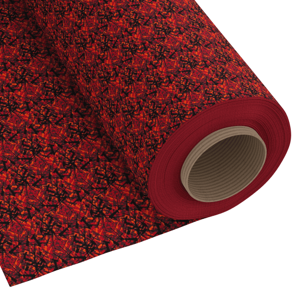 Deense Pluche Per Lopende Meter | Rood