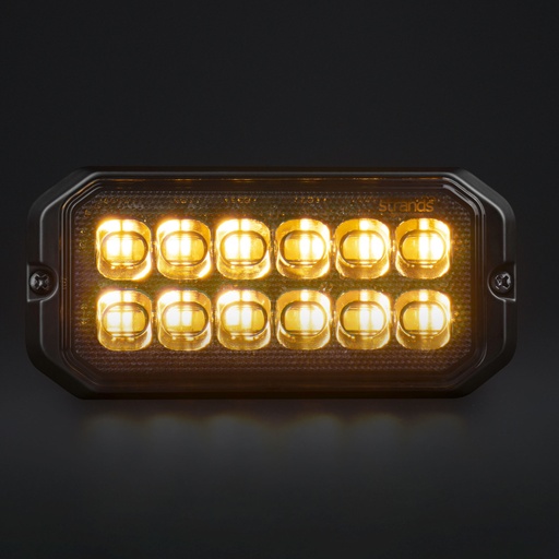 [5850461] Dark Knight LED-flitser 12-LED - Dual Color