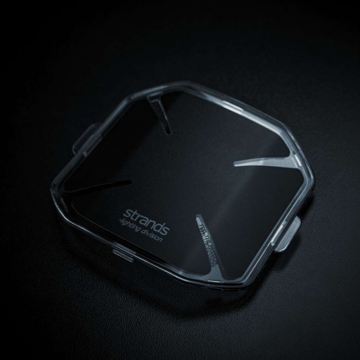 [5270974] Siberia X Flood Lens Cover 4" | Black