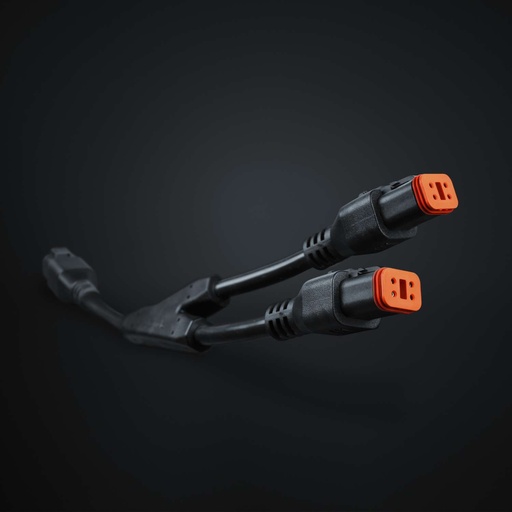 [5907001] Strands PRO DT-4PIN to 2 x DT-2PLUG Splitter