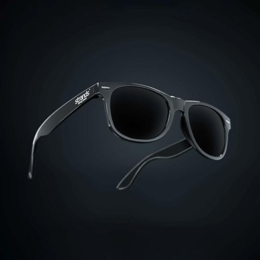 [5SLD12] Strands Sunglasses Black
