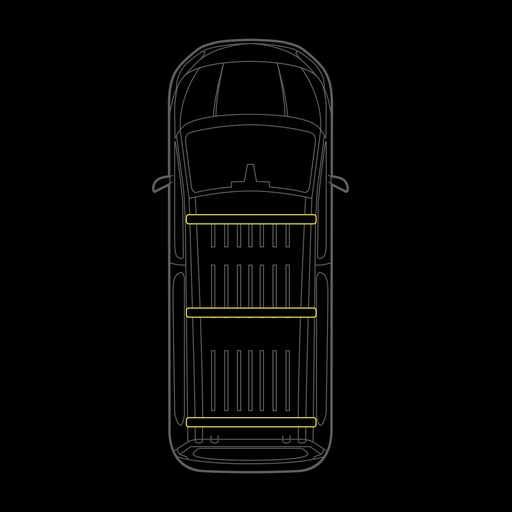[5RRS5250300] Cruise Light C-rack - KIA PV5 - 3 Racks