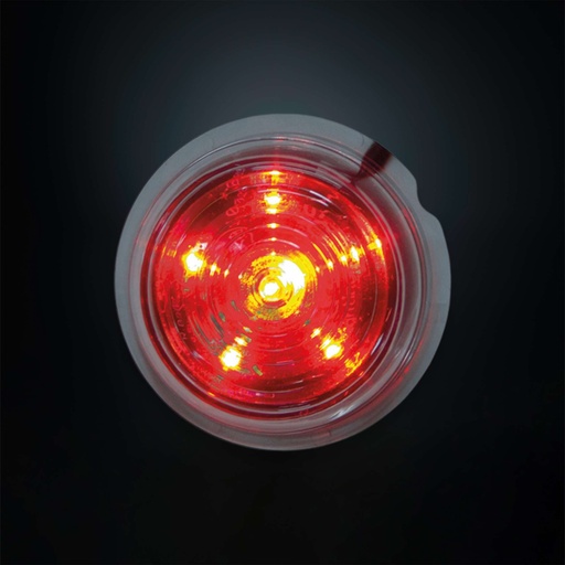 [5800407005] Viking 6 LED Unit Rood | Heldere Lens | 0,5m Kabel