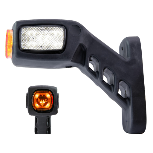 [5900004] Freedom 3-Kleuren LED Breedtelamp 136mm Haaks | Rechts