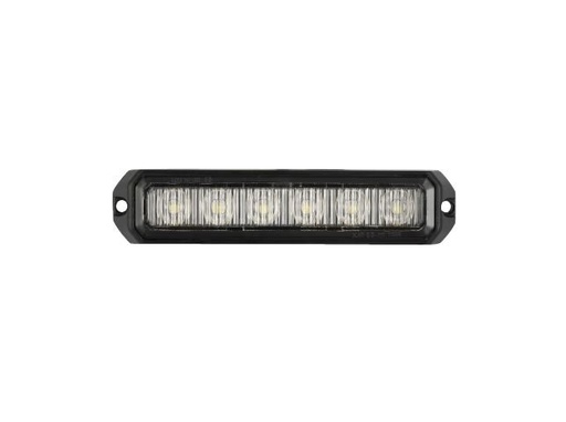 [5850176HP-WM] 6-LED "MINI" Strobe/Warning Light | White