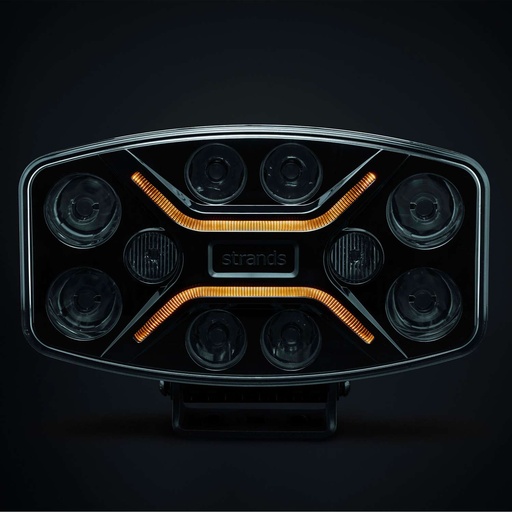 [5270698] Dark Knight Insane LED Verstraler Ovaal + Flitser