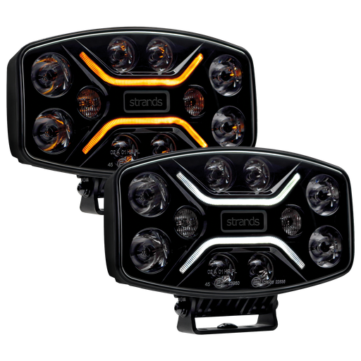 [5270698] Dark Knight Insane LED Verstraler Ovaal + Flitser