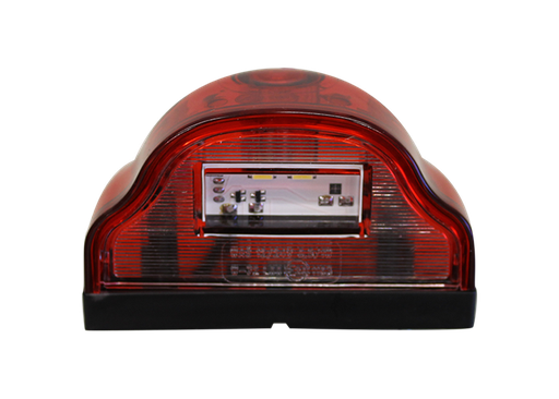 [5800029] LED License Plate Position Light 12-24V | Red