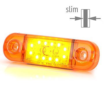 [5800343] 12-LED Ultra Slim Position Light 9-36V - Amber