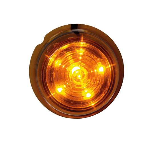 [5800400-2] Viking LED Unit 6 LEDs 12-24V | Amber Lens
