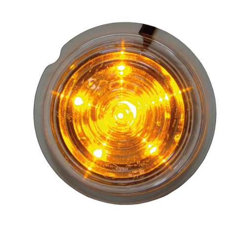 [5800406] Viking LED Unit Amber with Clear Lens 12/24V
