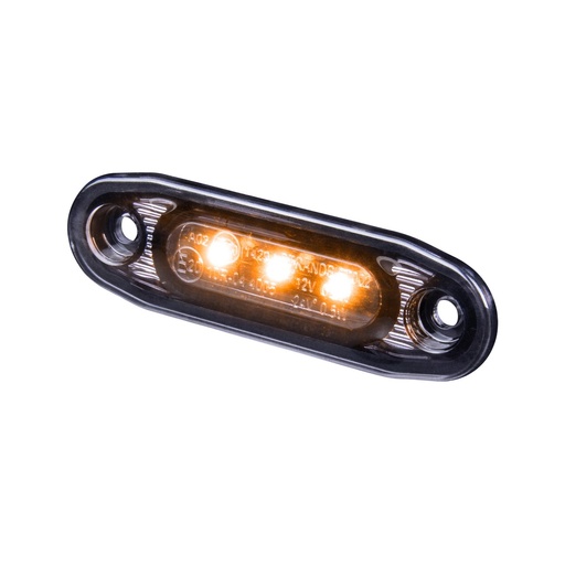 [5810027] Dark Knight Ultra Slim Marker Light | Amber