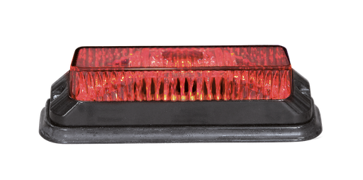 [5850165HP-R] HP FLASH 4-LED Flitslamp Rood 12/24V