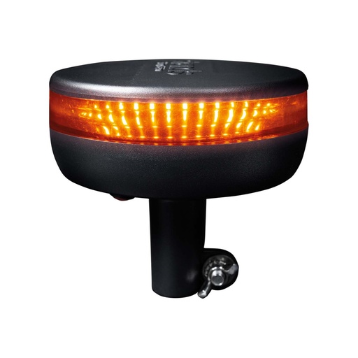 [5850953] Cruise Light LED Beacon Warning Light | Pole Mounting | Clear Lens | Ø140mm