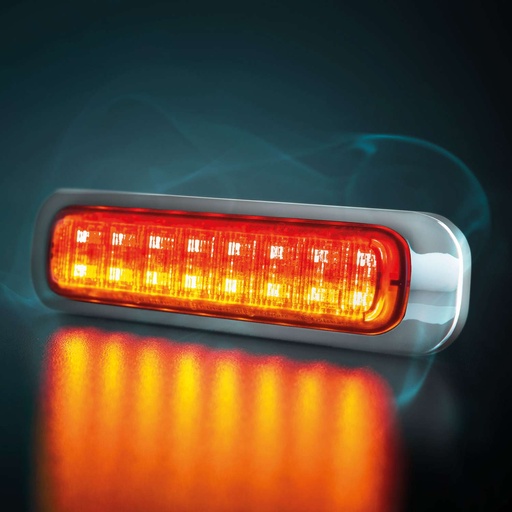 [5850417] Dark Knight LED Rem- en Achterlicht + Richtingaanwijzer
